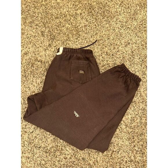 Advisory Board Crystals Abc 123 Lounge Mens Pants‎ Size XL Brown - Picture 1 of 5